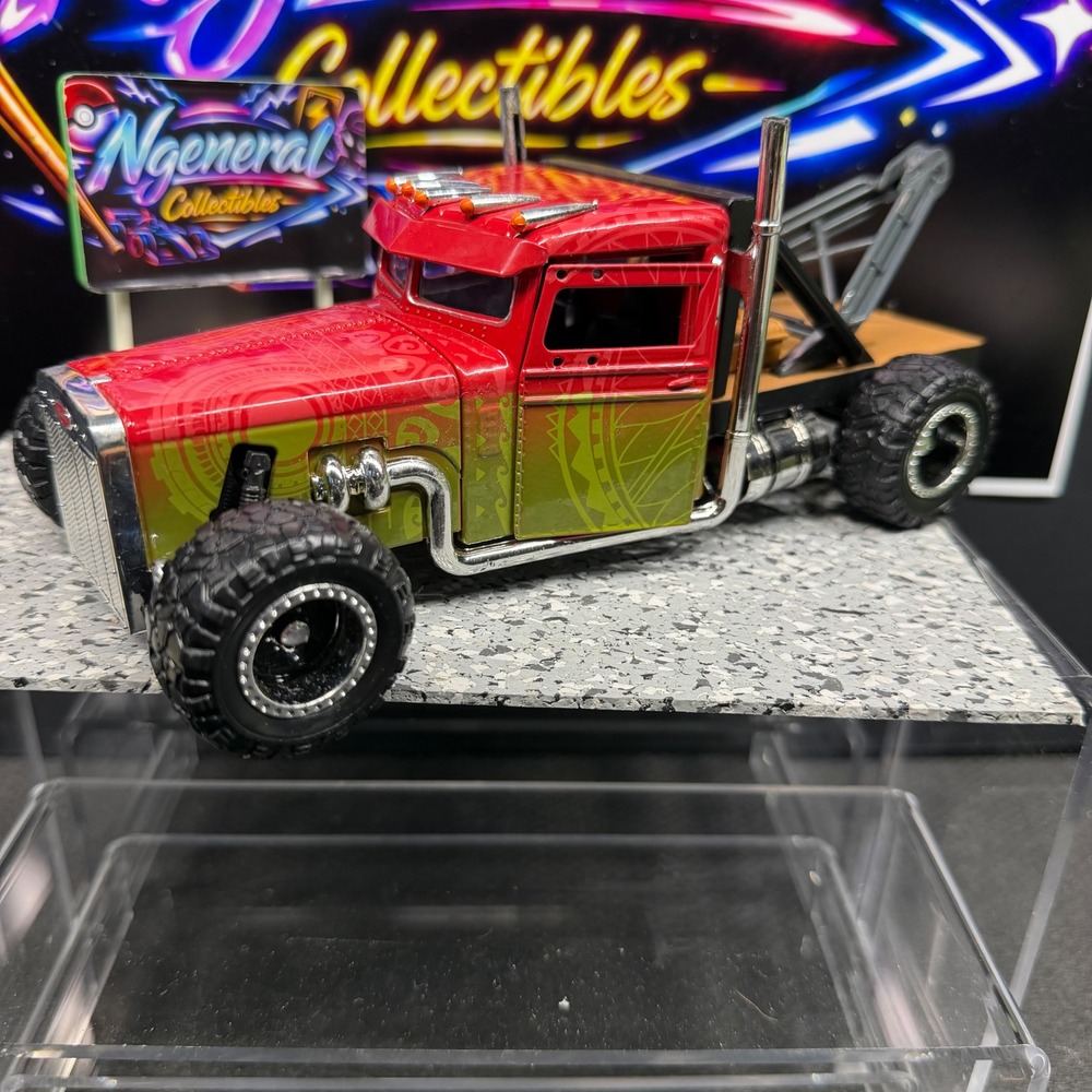 CUSTOM PETERBILT TOW TRUCK "FAST & FURIOUS" 1/24 DIECAST JADA #32089